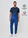 Мужская пижама с брюками / Blue Point