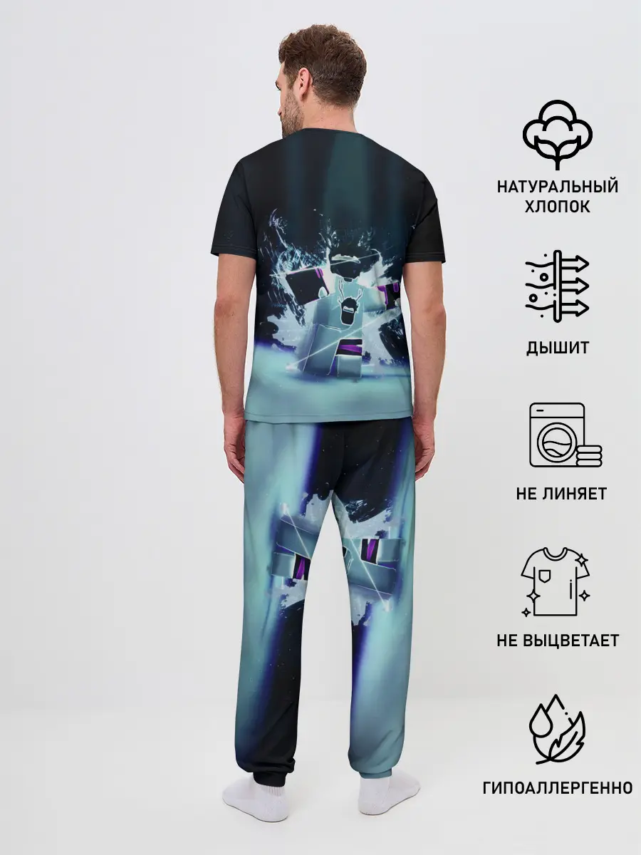 Мужская пижама с брюками / ROBLOX