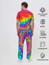 Мужская пижама с брюками / TIE-DYE
