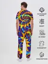 Мужская пижама с брюками / TIE-DYE COLOR