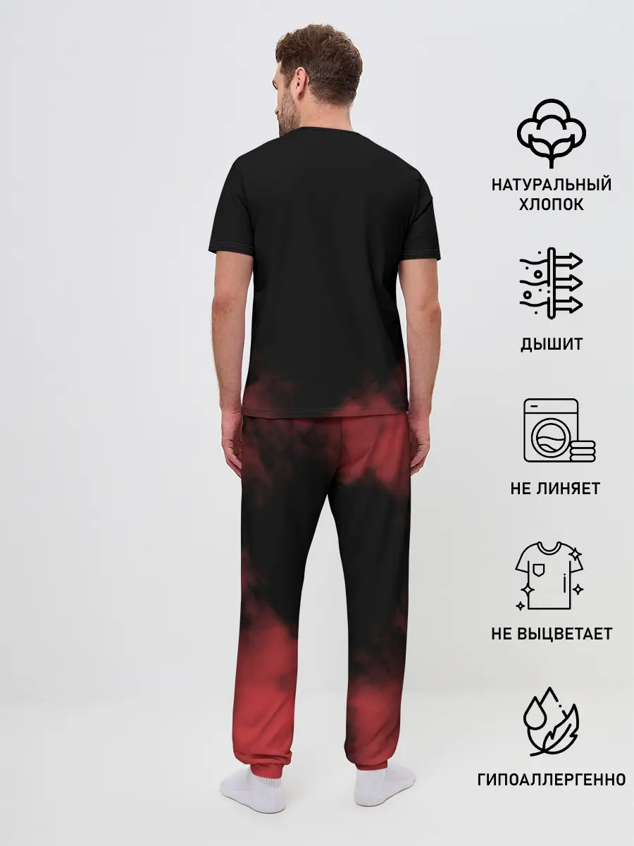 Мужская пижама с брюками / Внутренние войска