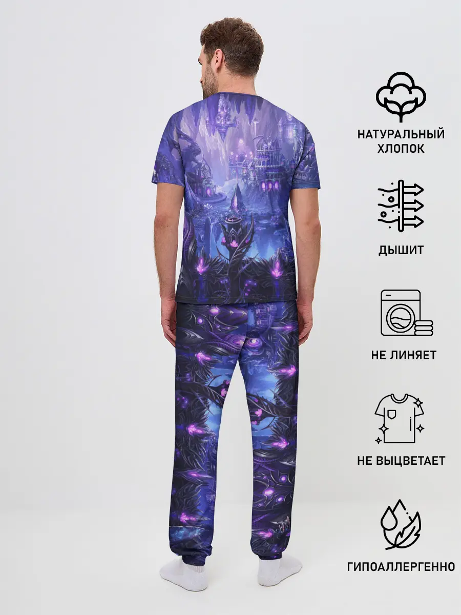 Мужская пижама с брюками / HEROES