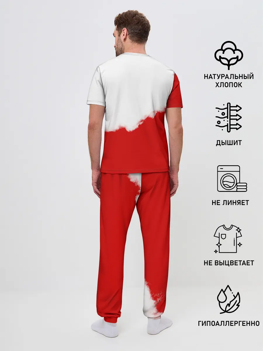 Мужская пижама с брюками / Внутренние Войска