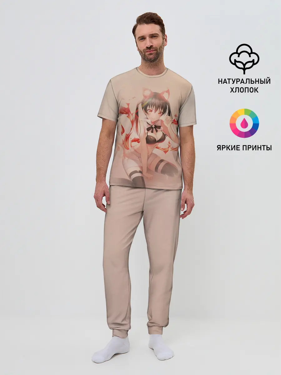 Мужская пижама с брюками / Пламенная бригада пожарных