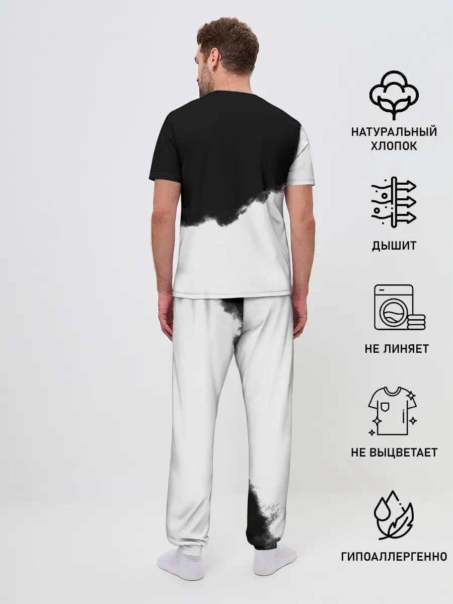 Мужская пижама с брюками / Войска связи