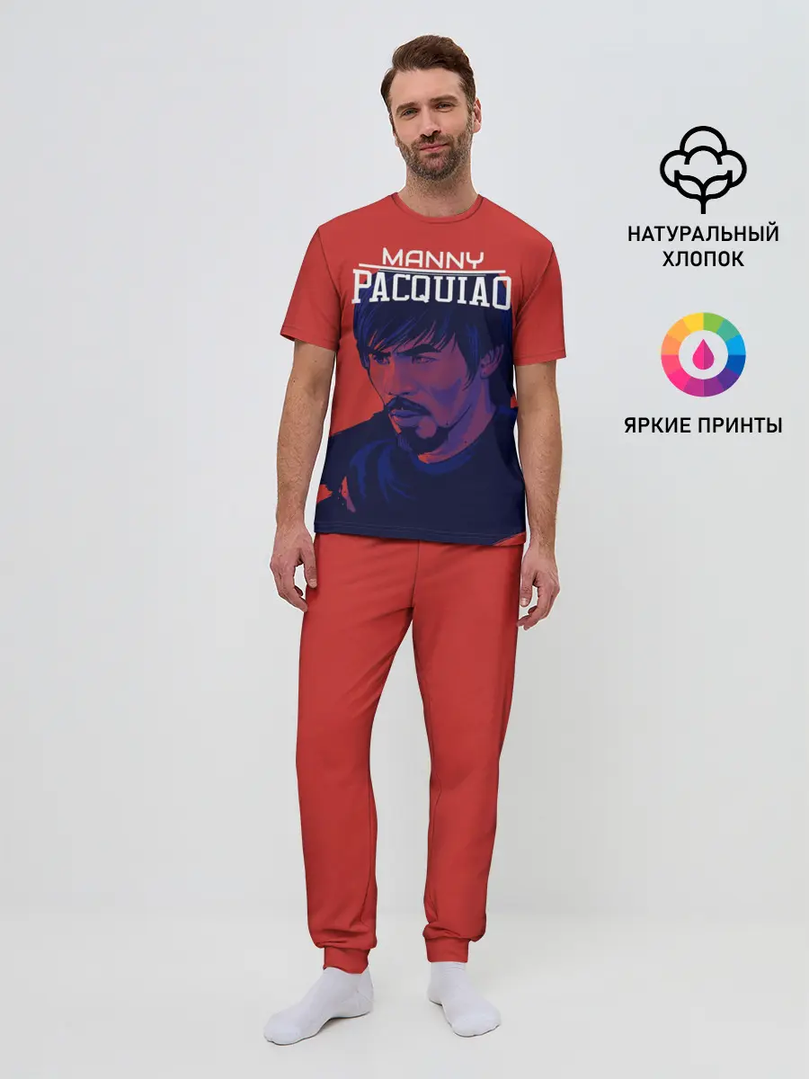 Мужская пижама с брюками / Manny Pacquiao