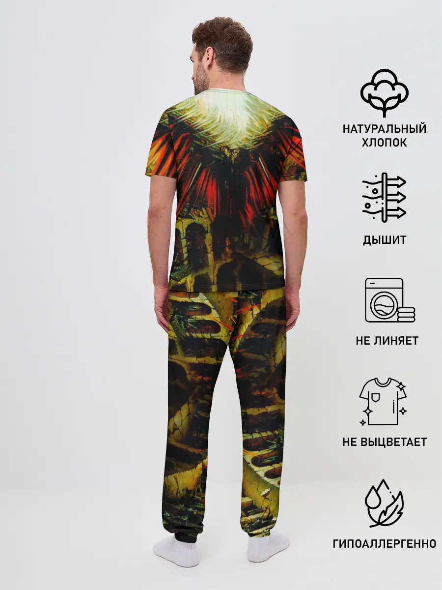 Мужская пижама с брюками / Ария