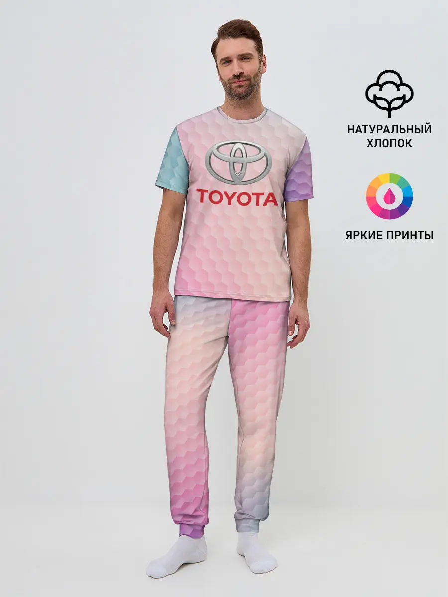 Мужская пижама с брюками / TOYOTA | ТОЕТА