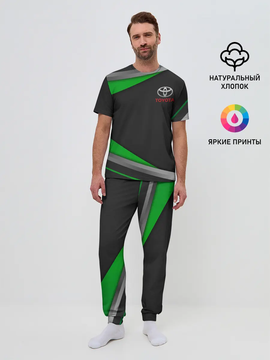 Мужская пижама с брюками / TOYOTA | ТОЁТА