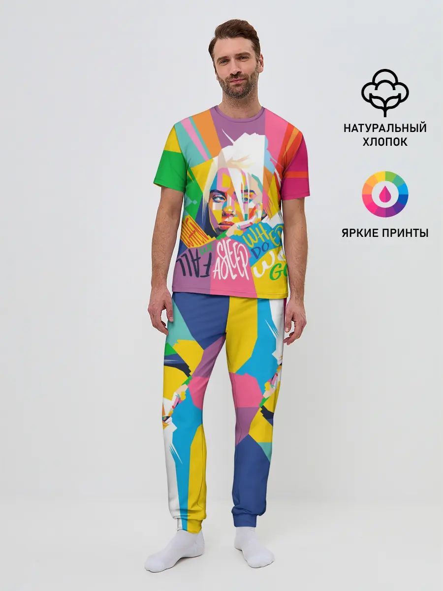 Мужская пижама с брюками / BILLIE EILISH