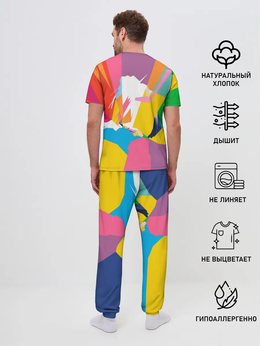 Мужская пижама с брюками / BILLIE EILISH