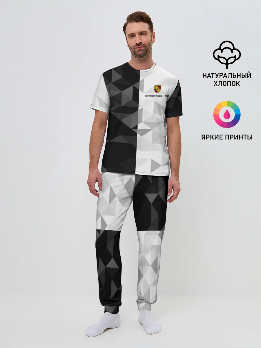 Мужская пижама с брюками / PORSCHE | ПОРШЕ