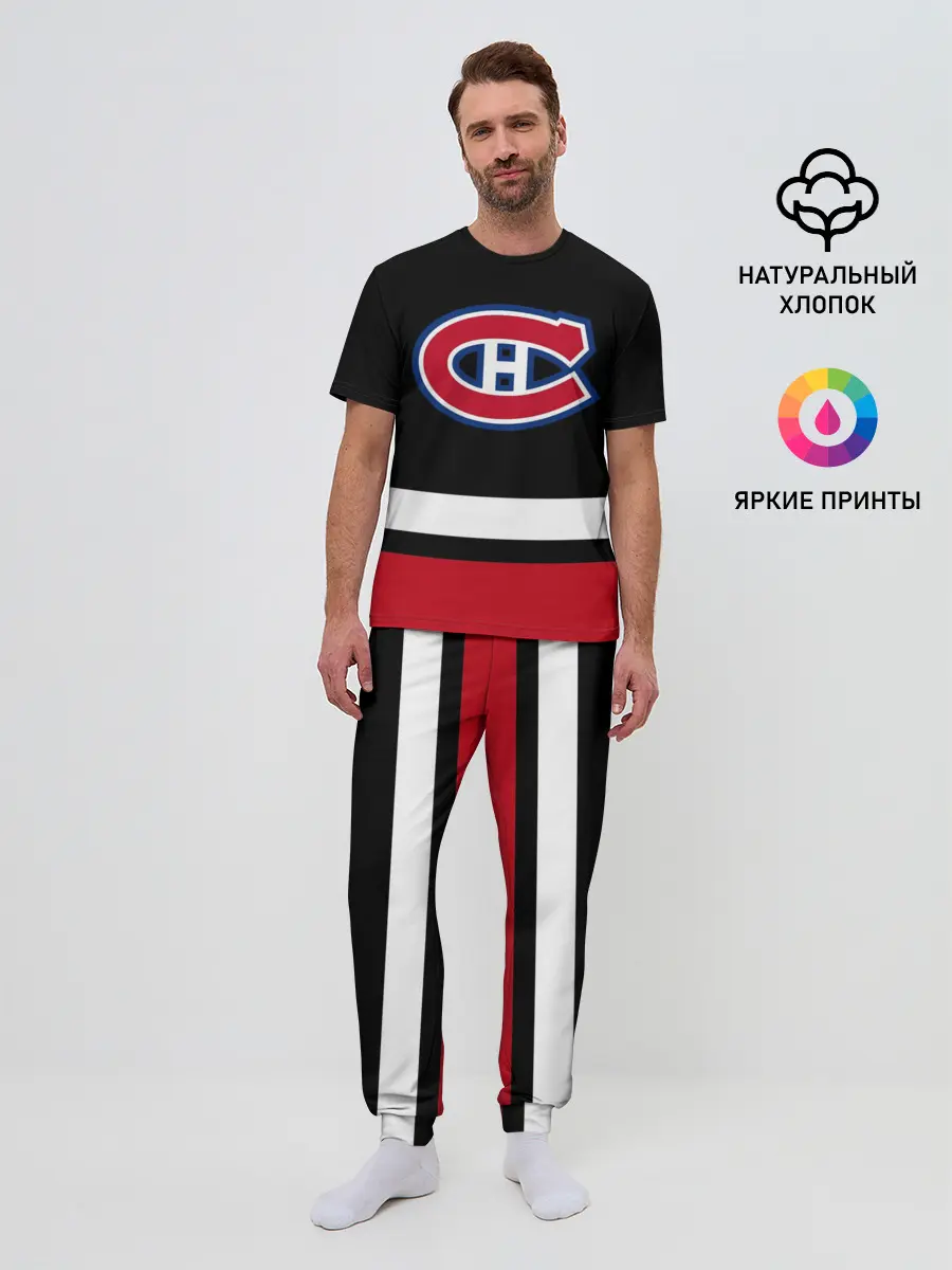 Мужская пижама с брюками / Монреаль Канадиенс