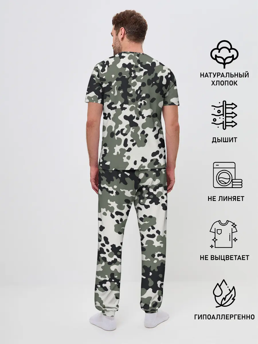 Мужская пижама с брюками / ВДВ