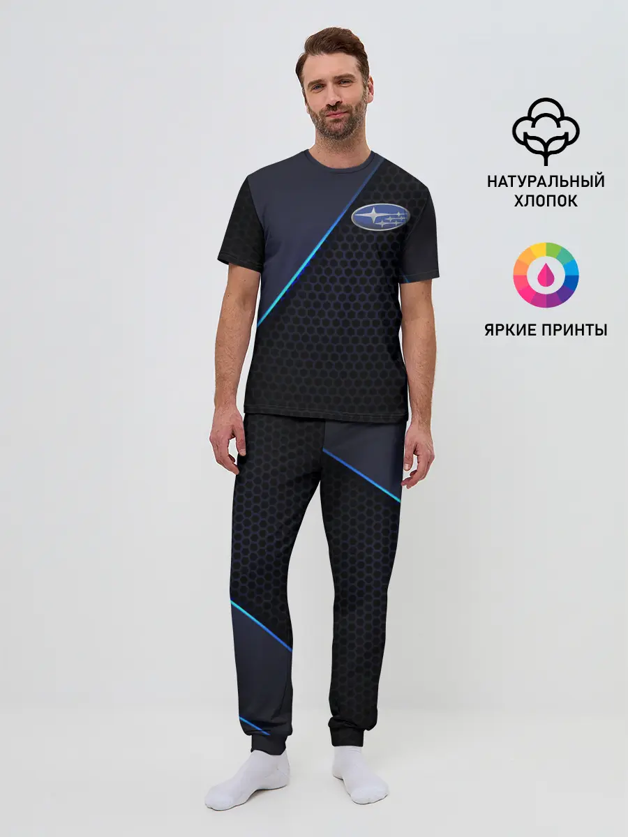 Мужская пижама с брюками / SUBARU