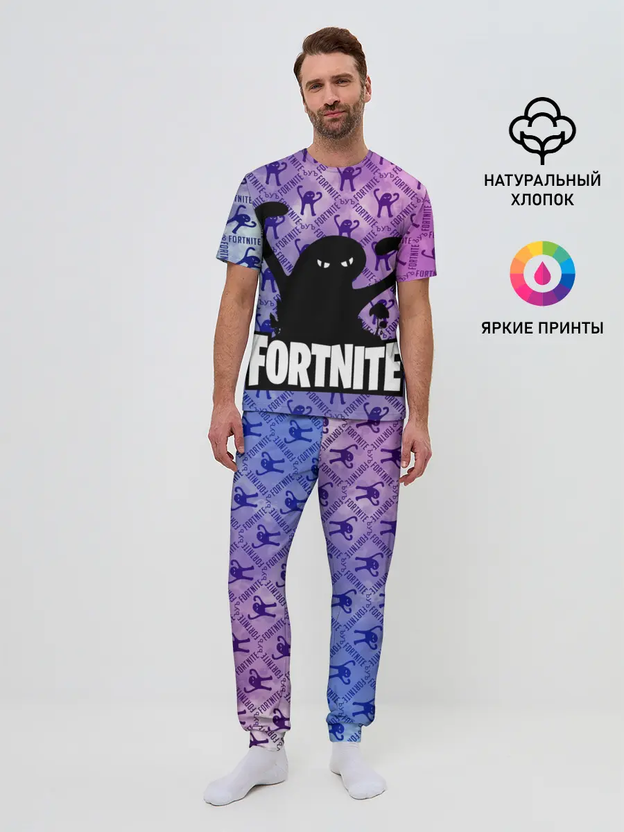 Мужская пижама с брюками / ЪУЪ FORTNITE