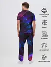 Мужская пижама с брюками / NEON FRACTAL