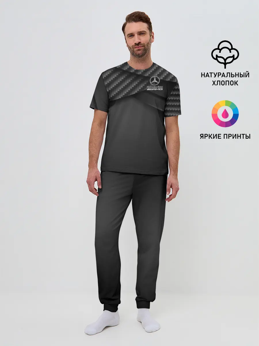 Мужская пижама с брюками / Mercedes-AMG