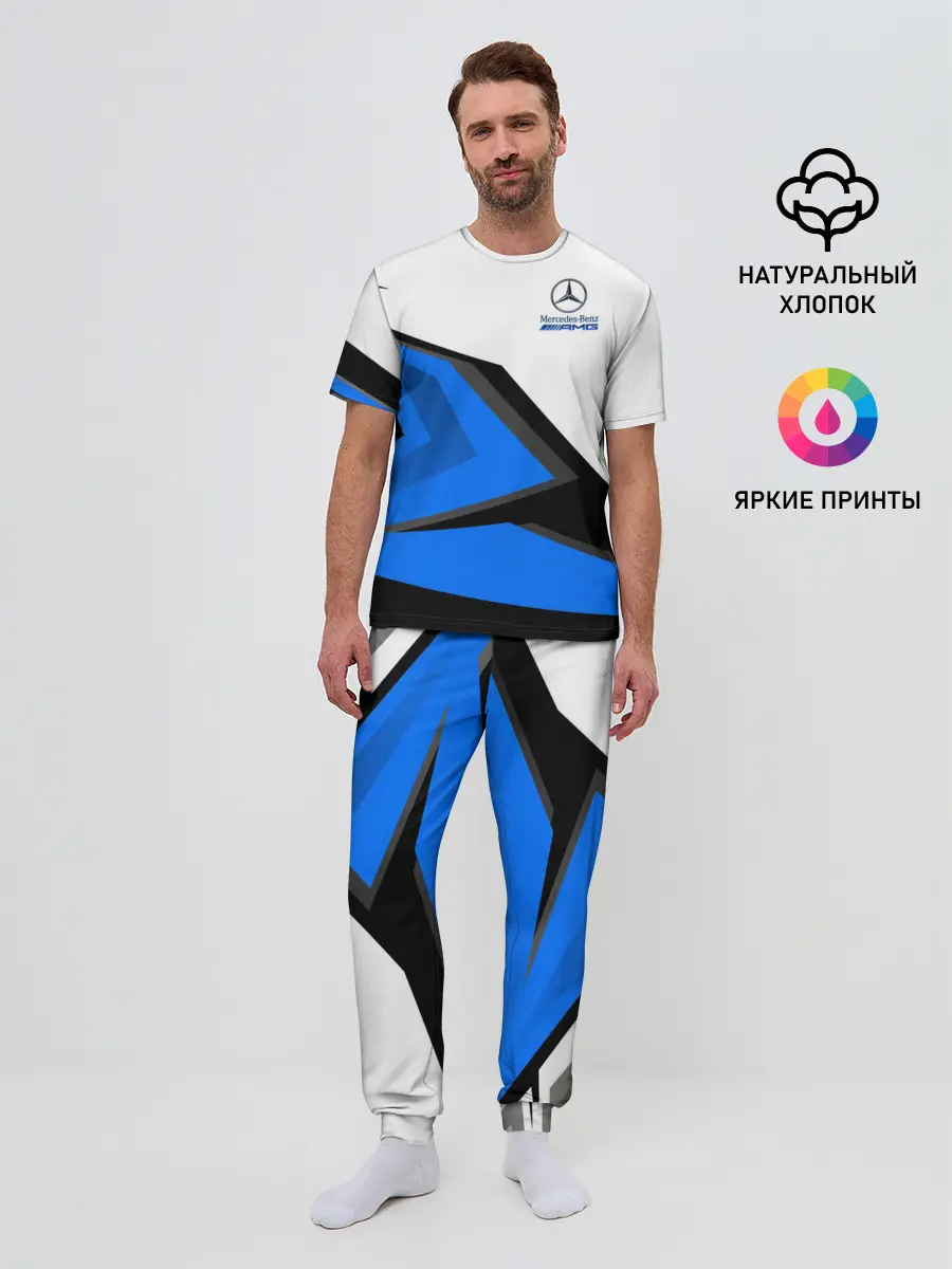 Мужская пижама с брюками / Mercedes-AMG