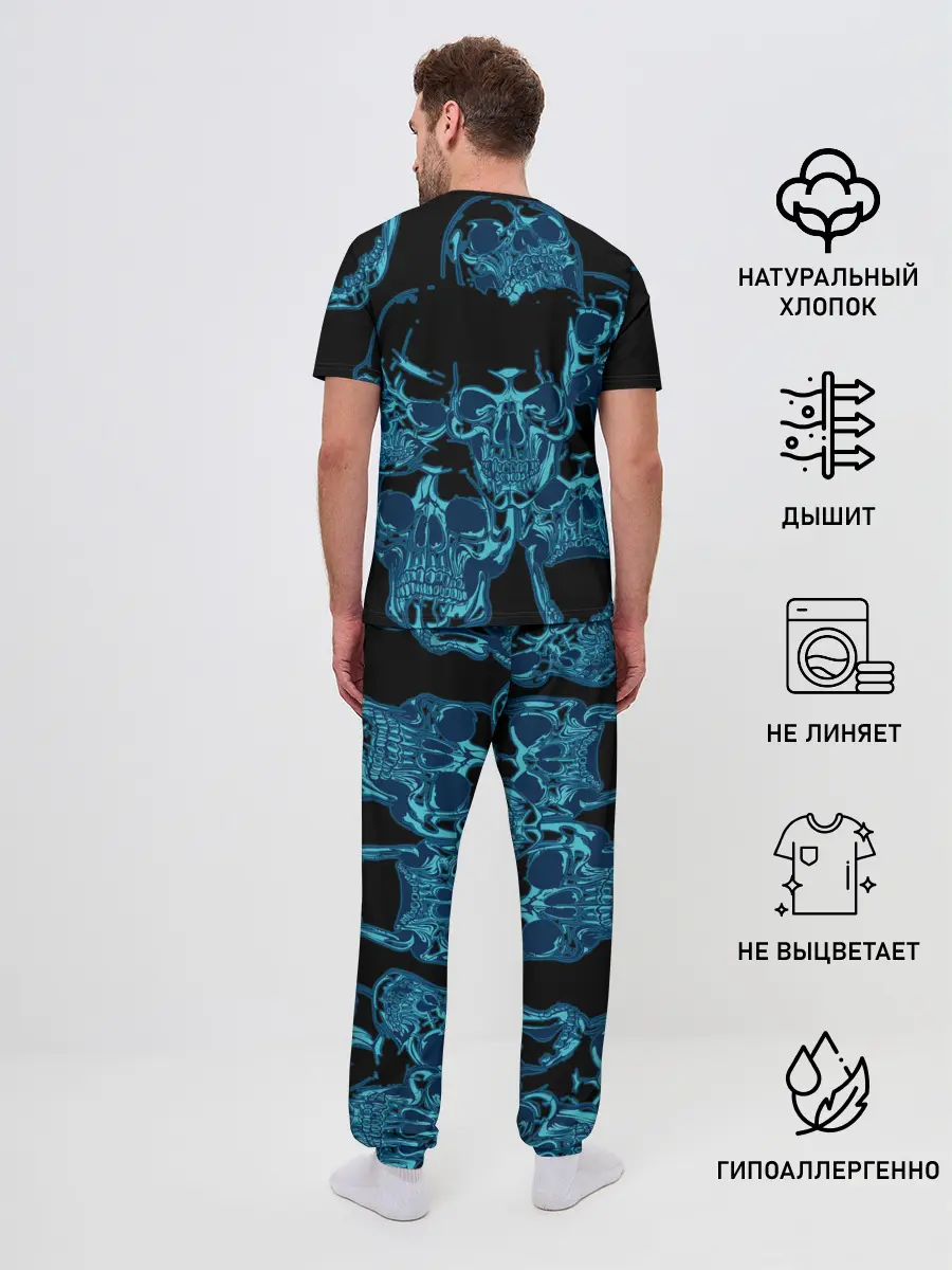 Мужская пижама с брюками / Iron Maiden