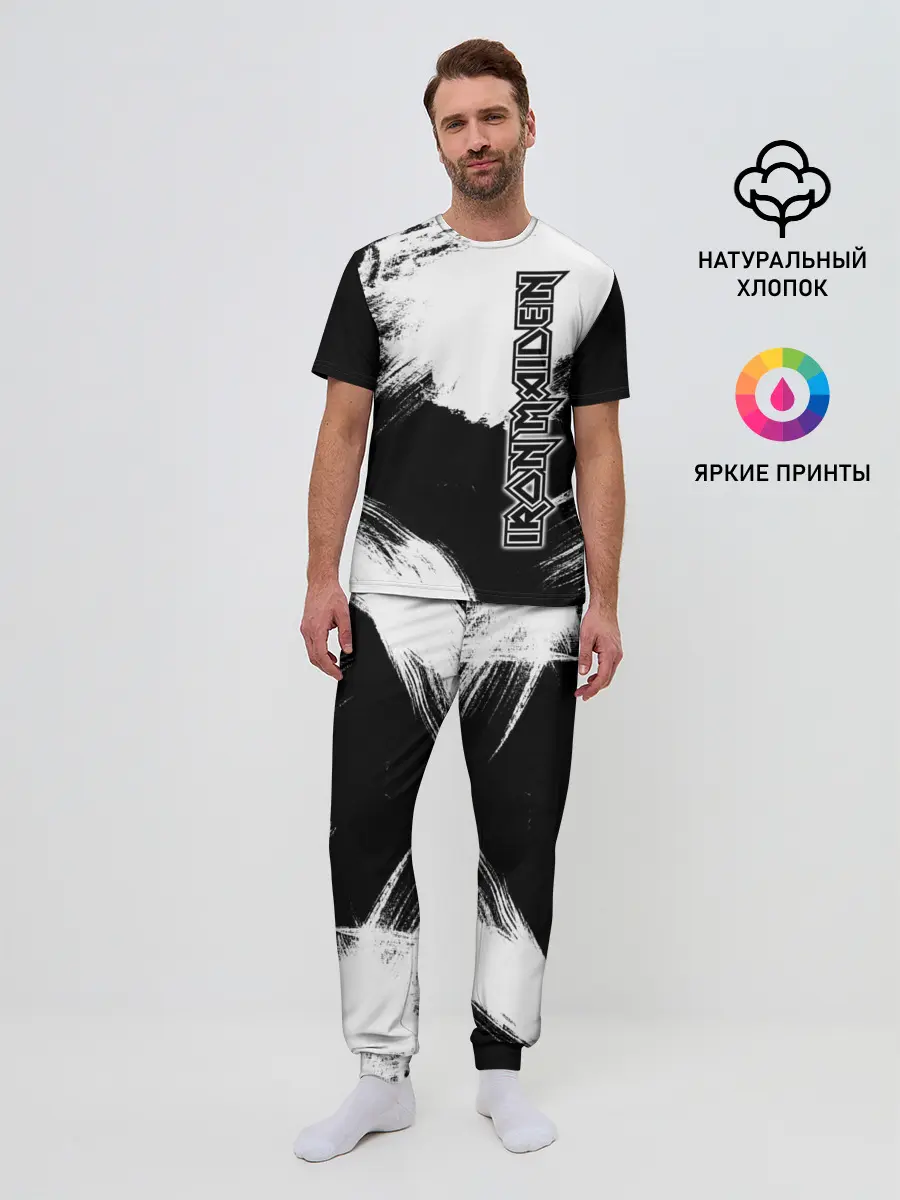 Мужская пижама с брюками / Iron Maiden