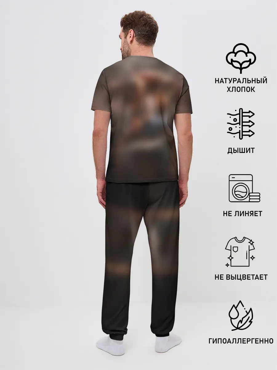 Мужская пижама с брюками / КРОВЬ И ВЕДЬМАК