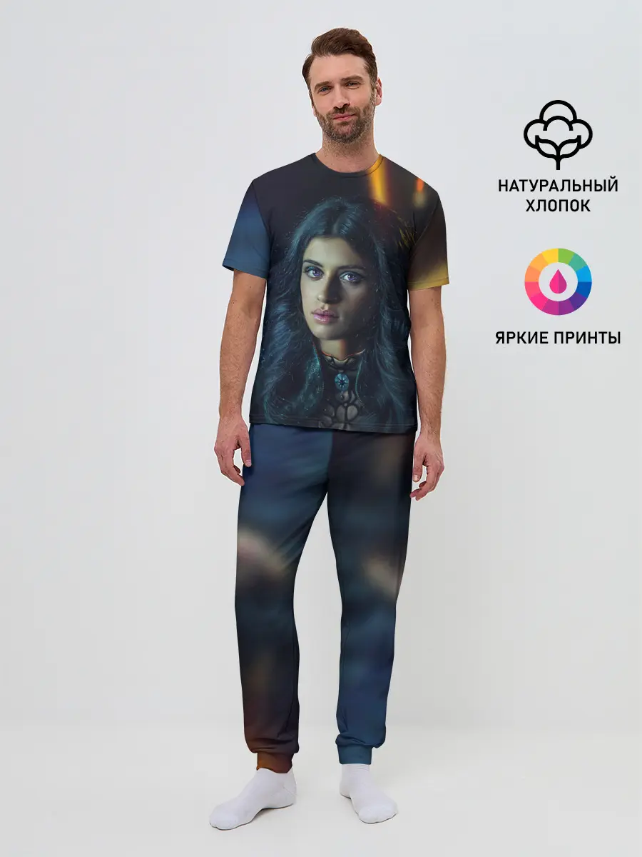 Мужская пижама с брюками / ЙЕННИФЕР