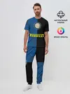 Мужская пижама с брюками / Интер
