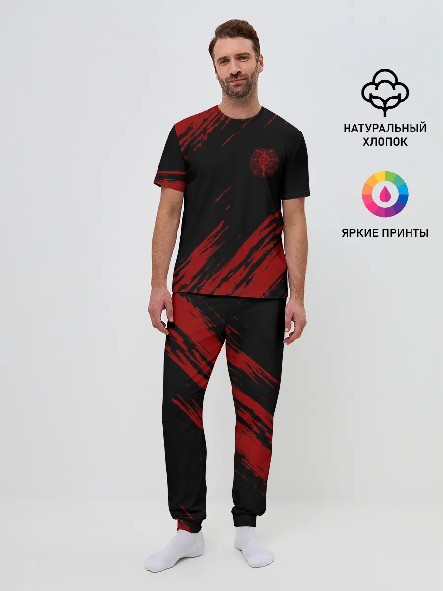 Мужская пижама с брюками / Стальной алхимик | Fullmetal Alchemist