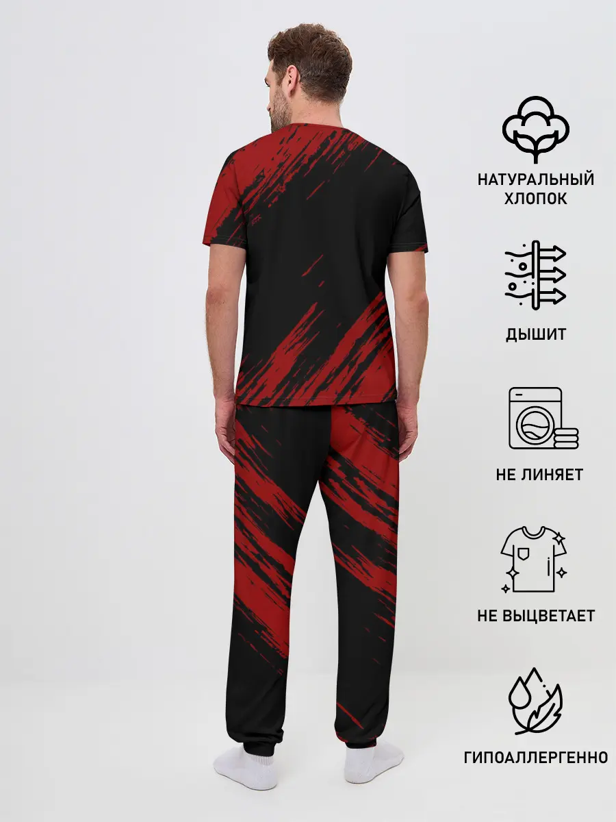 Мужская пижама с брюками / Стальной алхимик | Fullmetal Alchemist