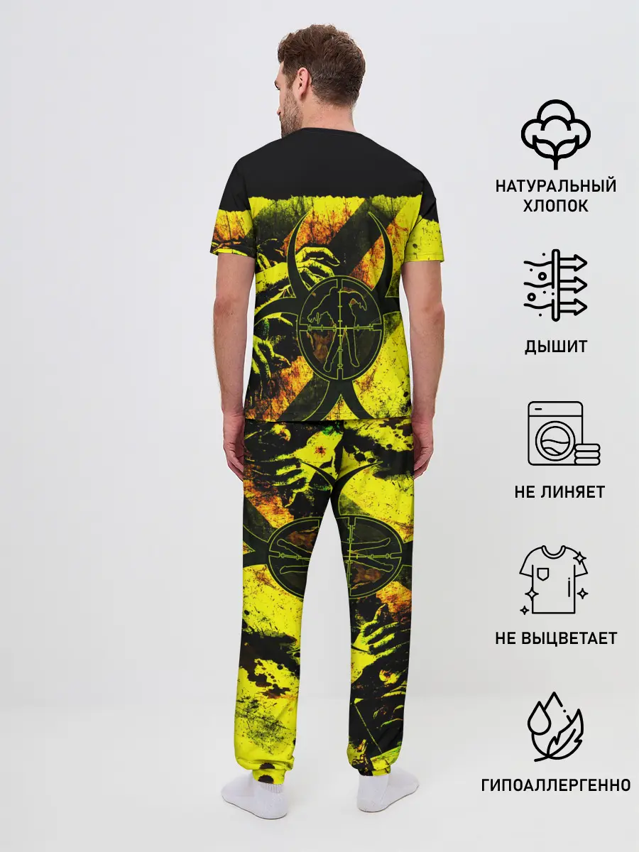 Мужская пижама с брюками / BIOHAZARD