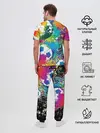 Мужская пижама с брюками / Football Paints