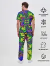 Мужская пижама с брюками / НЕОНОВЫЙ ЦВЕТОК