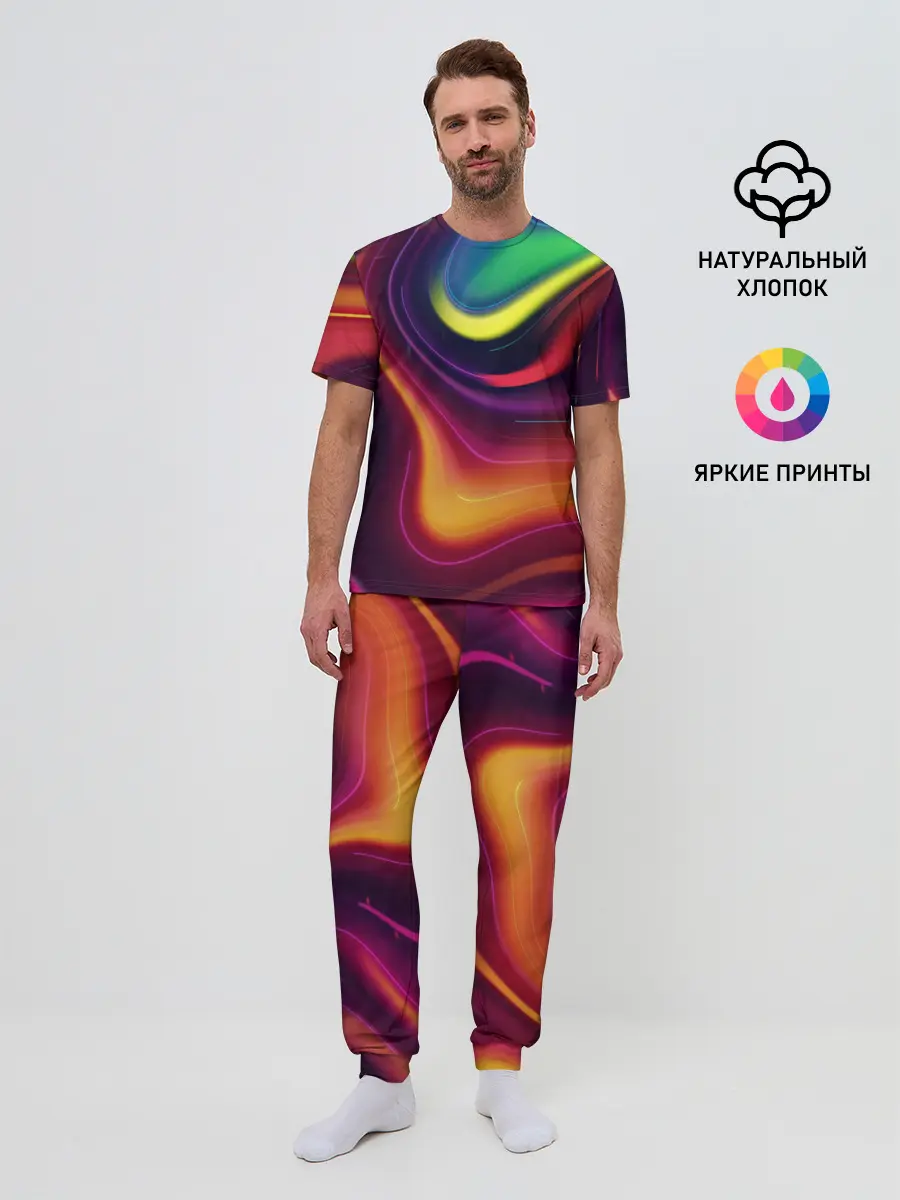 Мужская пижама с брюками / Acid Club