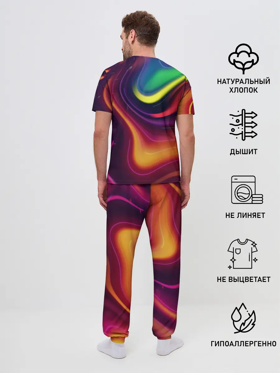 Мужская пижама с брюками / Acid Club