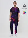Мужская пижама с брюками / Modern Geometry