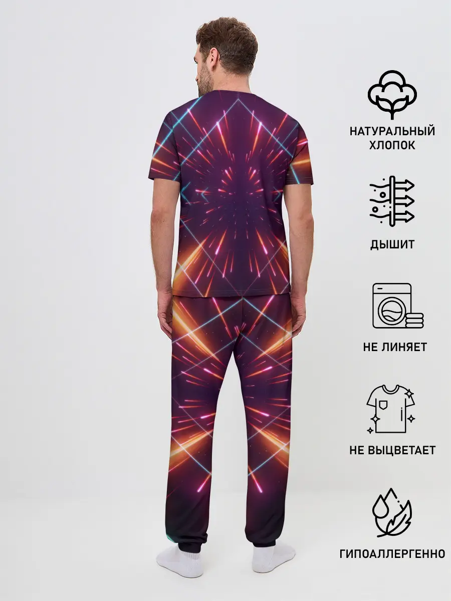 Мужская пижама с брюками / Muse