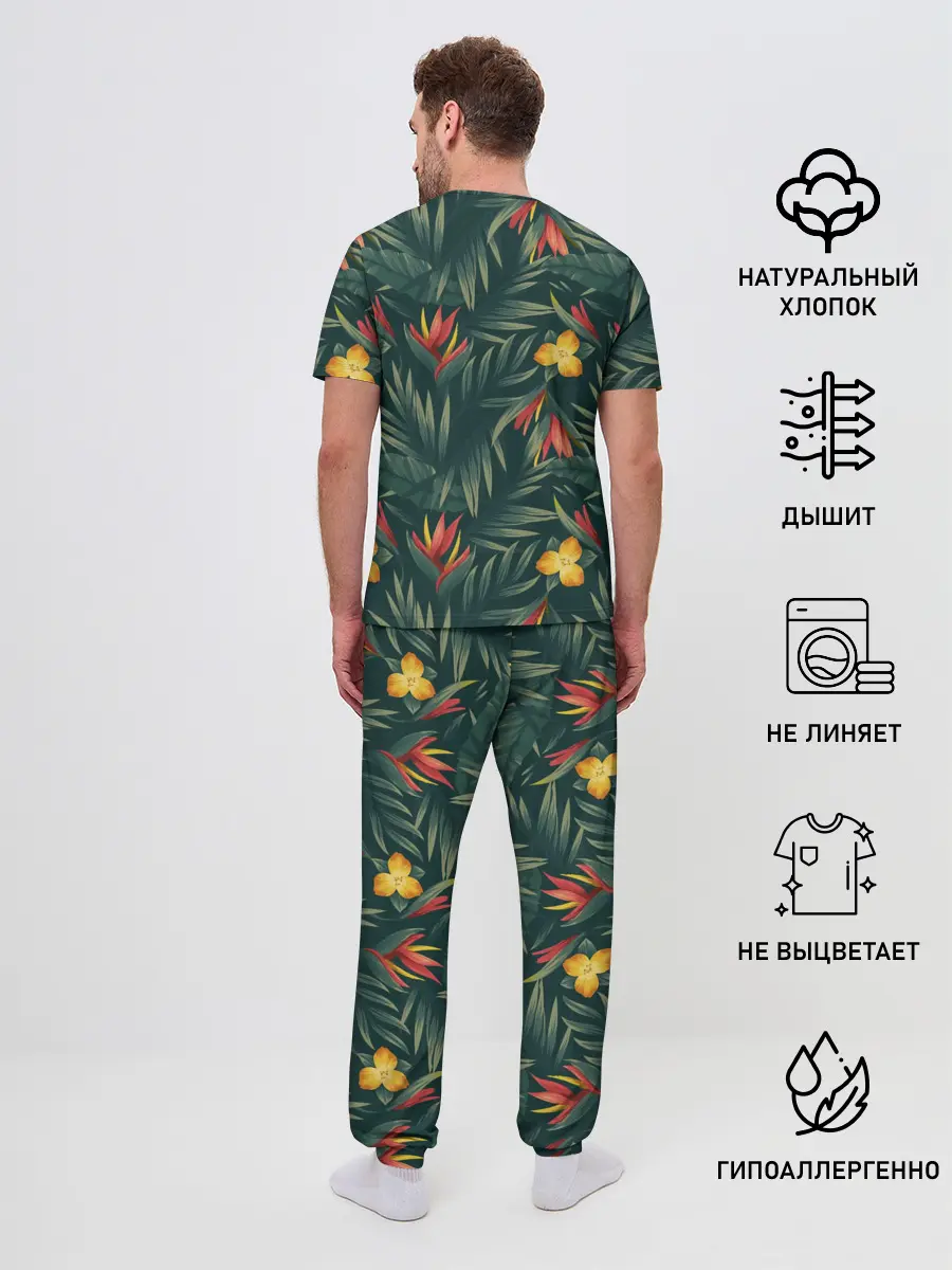 Мужская пижама с брюками / Медуза Горгона