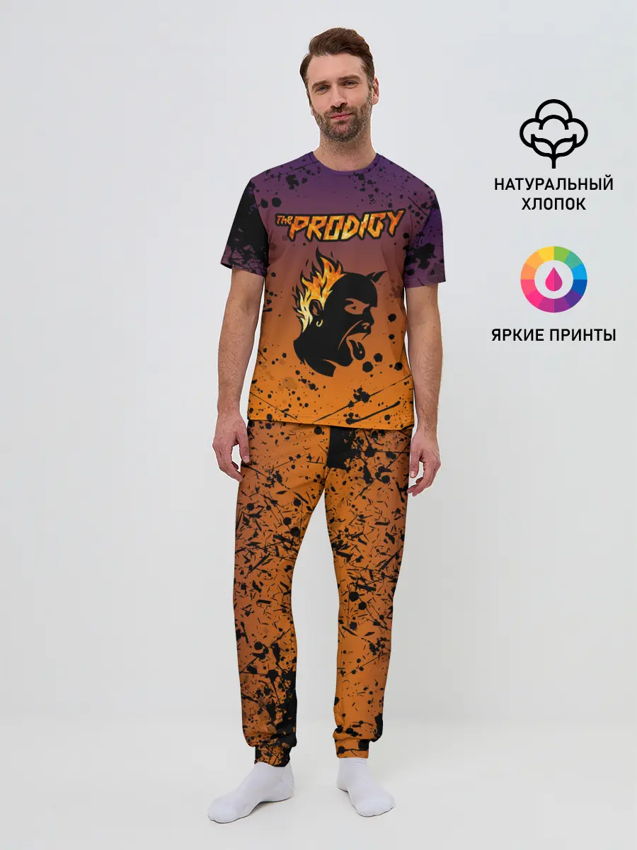 Мужская пижама с брюками / THE PRODIGY | ПРОДИДЖИ