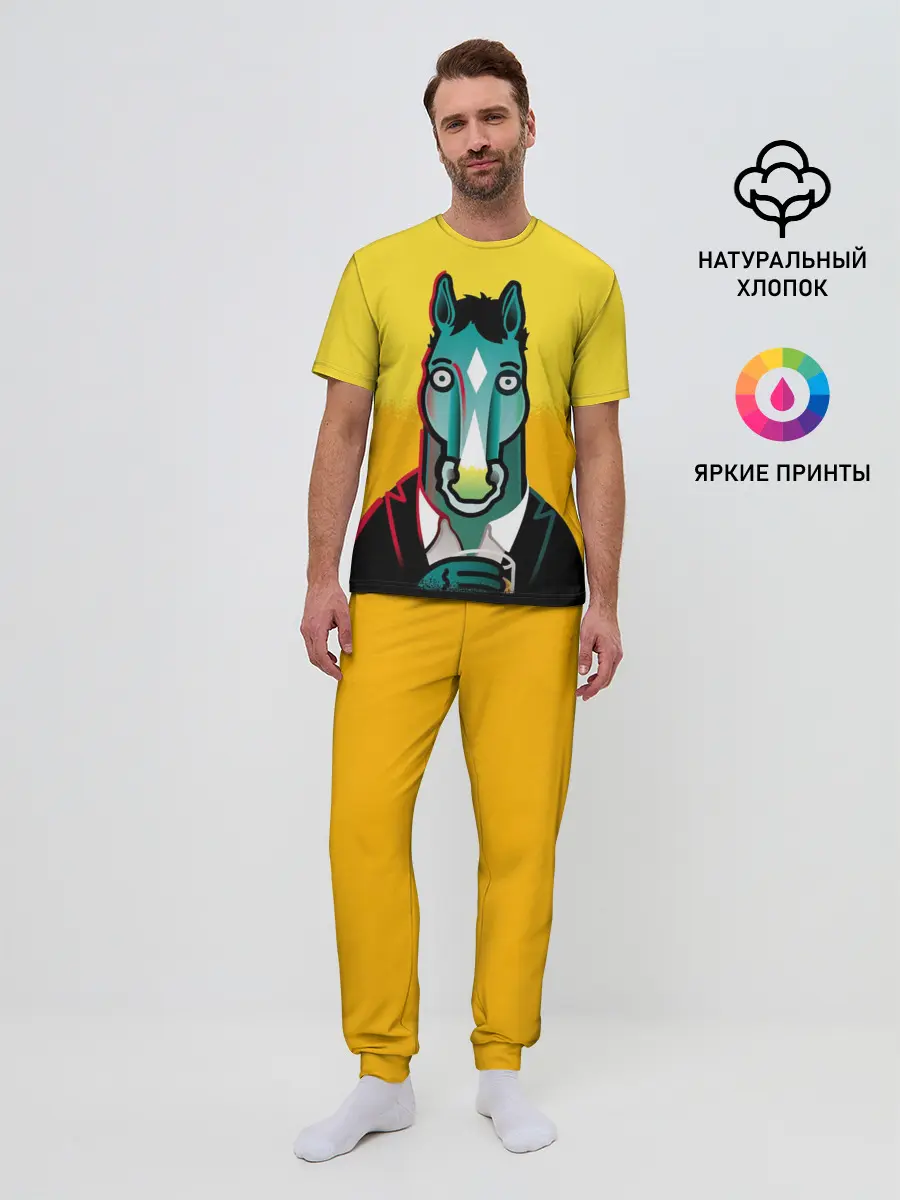 Мужская пижама с брюками / BoJack Horseman
