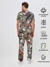 Мужская пижама с брюками / Еда