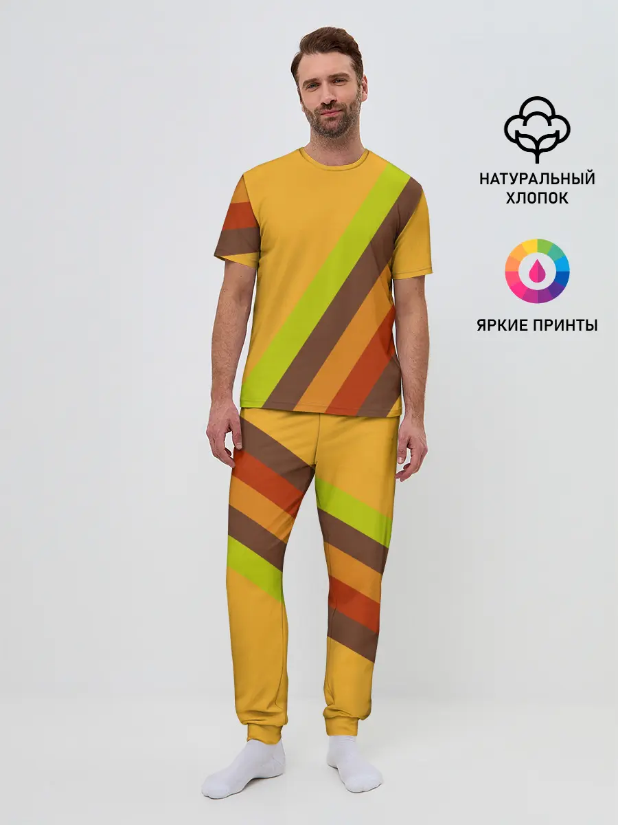 Мужская пижама с брюками / Fortnite Doggo