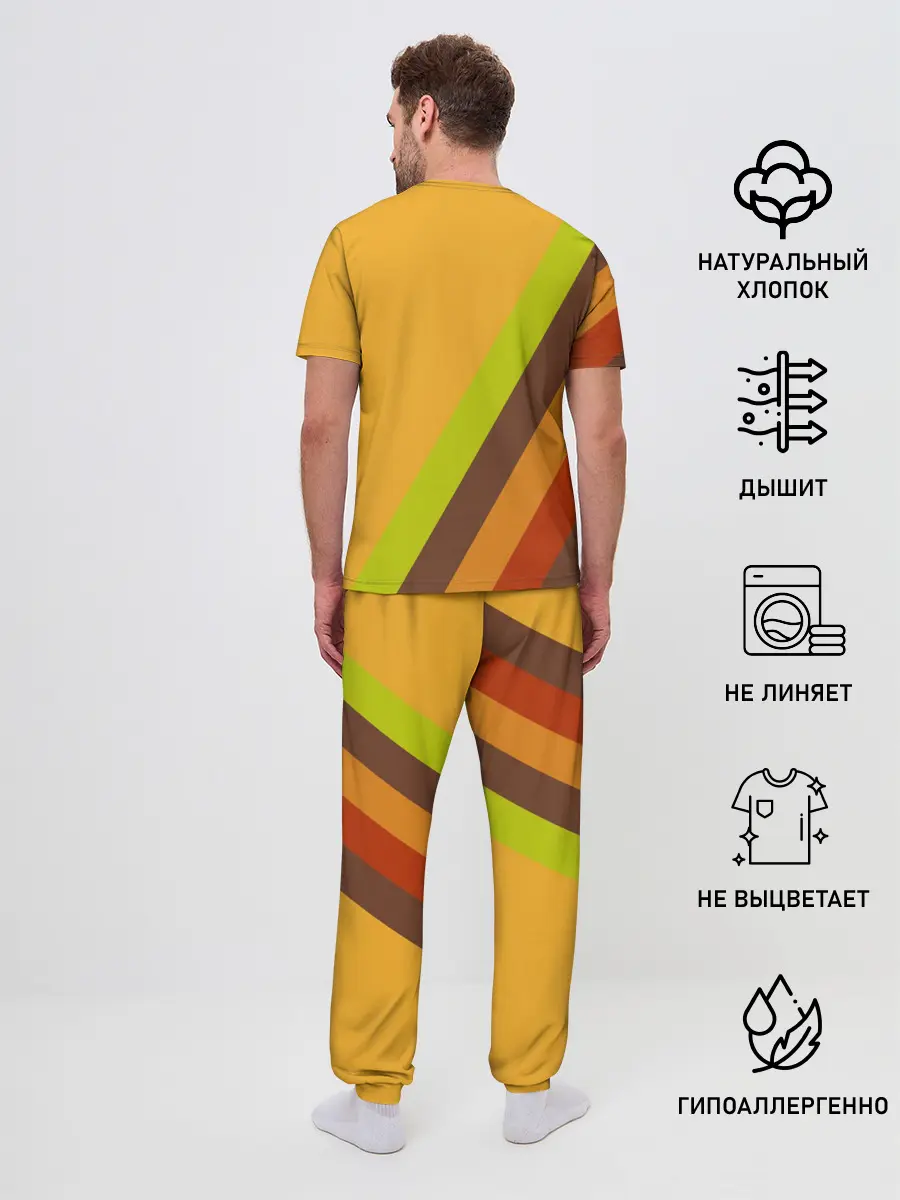 Мужская пижама с брюками / Fortnite Doggo