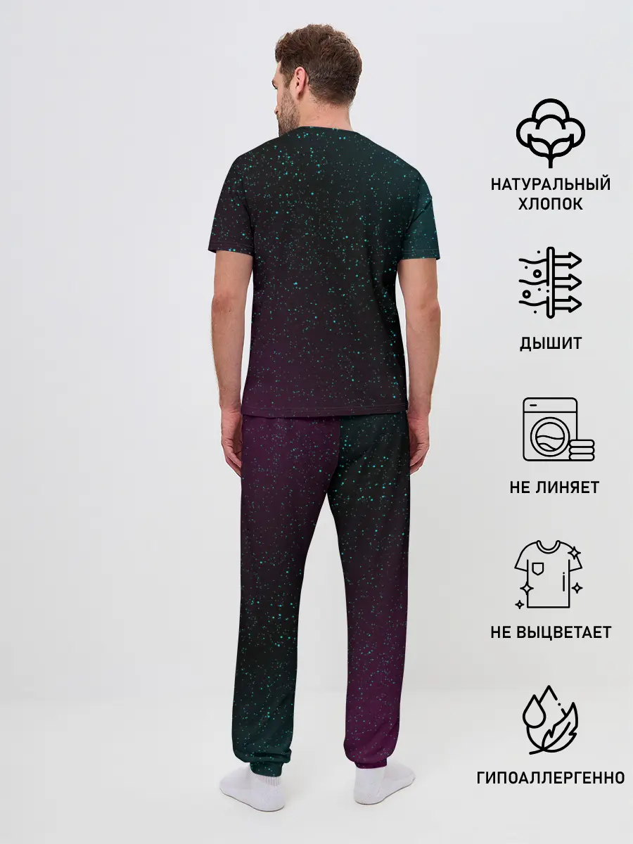 Мужская пижама с брюками / КОТ КТУЛХУ