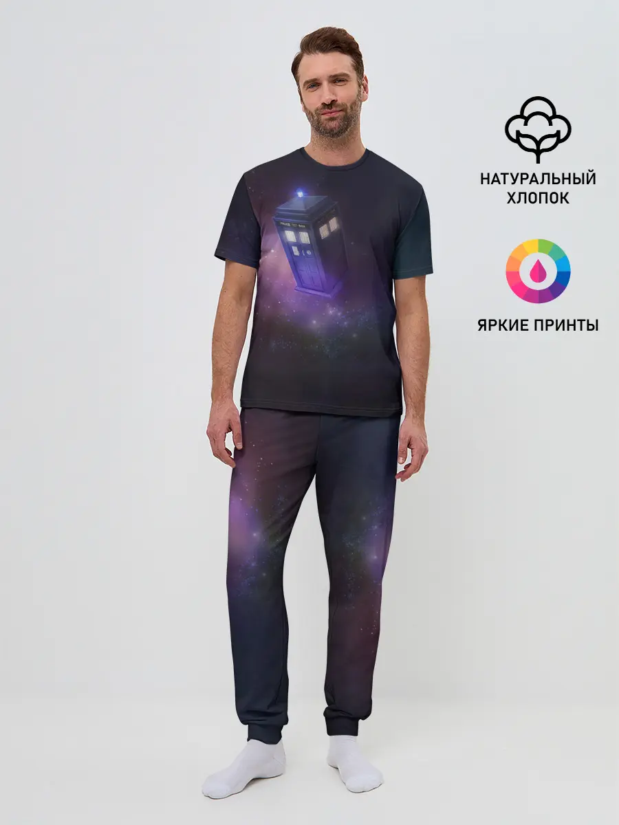 Мужская пижама с брюками / TARDIS