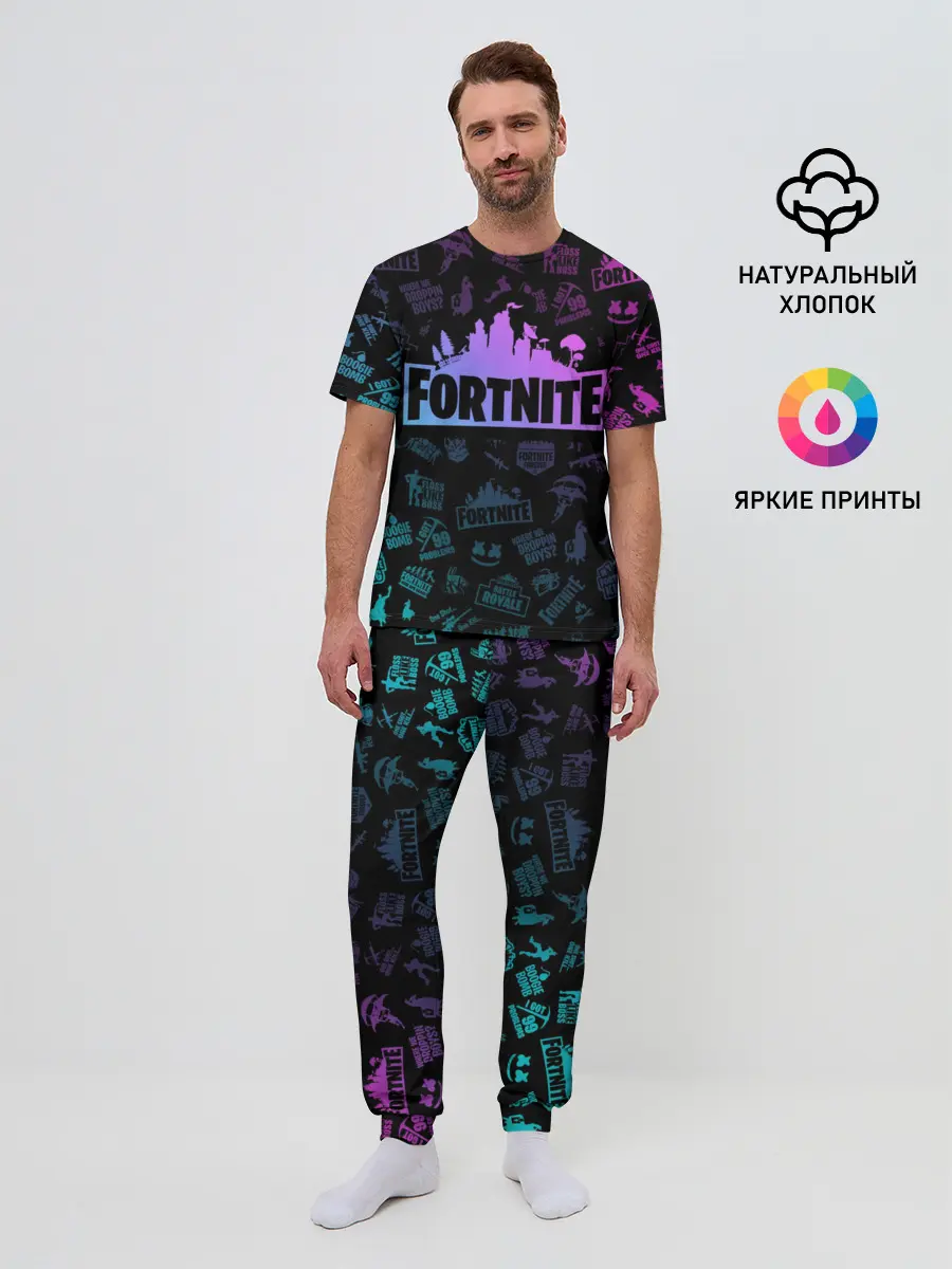 Мужская пижама с брюками / FORTNITE