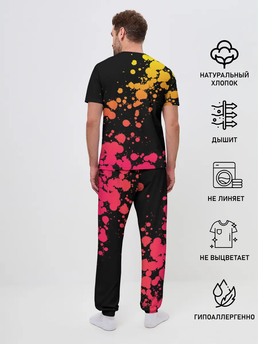 Мужская пижама с брюками / Приключения ДжоДжо