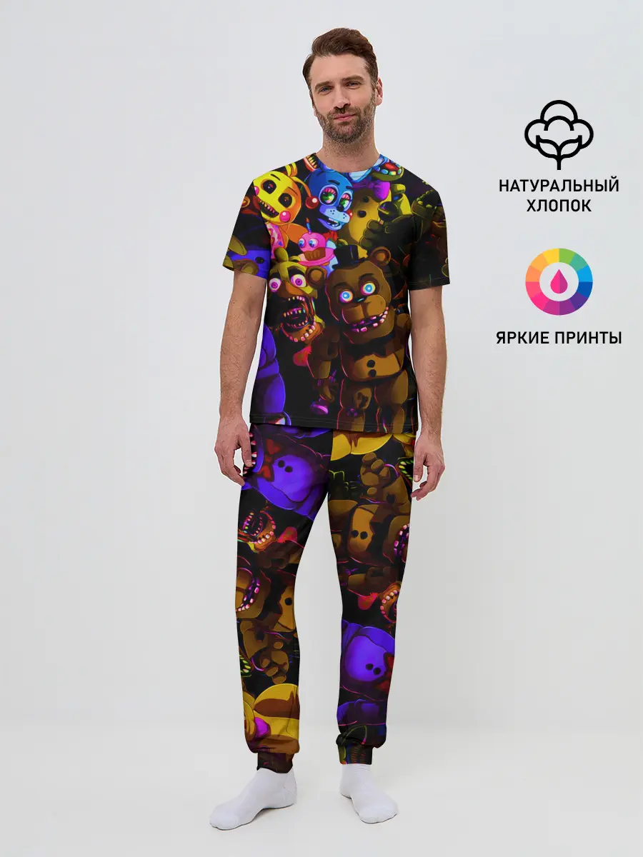 Мужская пижама с брюками / Five Nights At Freddys