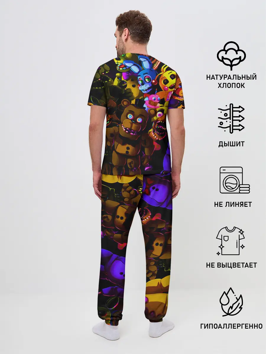 Мужская пижама с брюками / Five Nights At Freddys