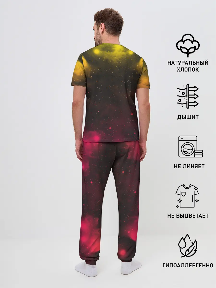 Мужская пижама с брюками / Приключения ДжоДжо